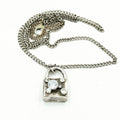 Sparkle Lock Necklace