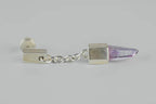 Talisman Dangle Amethyst Earring