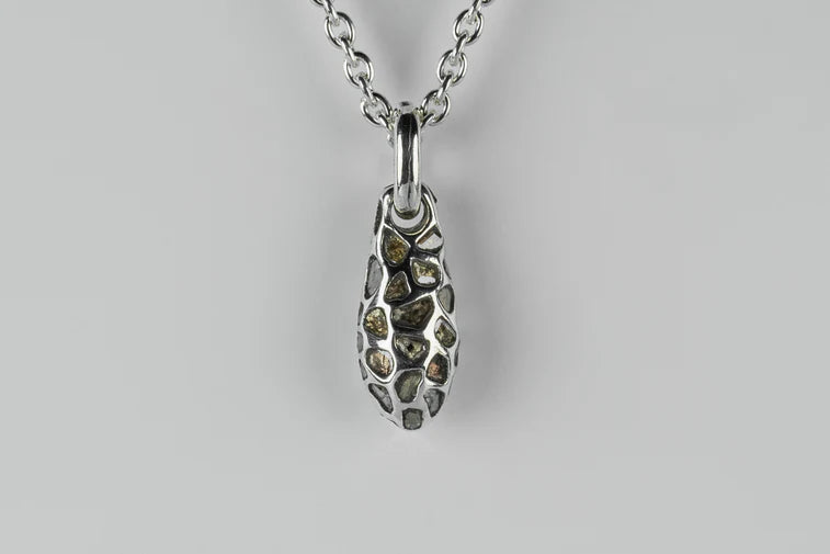Chrysalis Nympha, Mega Pavé Necklace