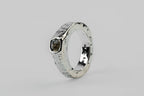 Full Fuse, Terrestrial Surfaced, Diamond Slab Ring