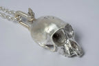 Miniature Monkey Skull Necklace