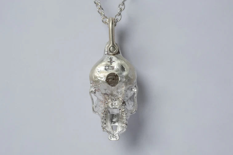 Miniature Monkey Skull Necklace
