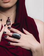 One of a Kind Carved Tommy Ring