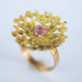 Coral Zaffire Ring