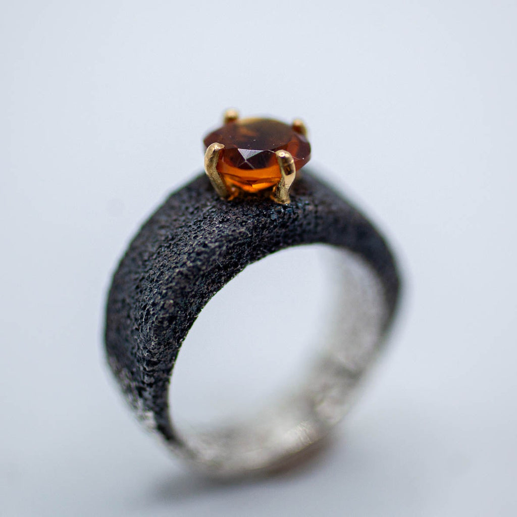 Anillo Citrino Pequeño
