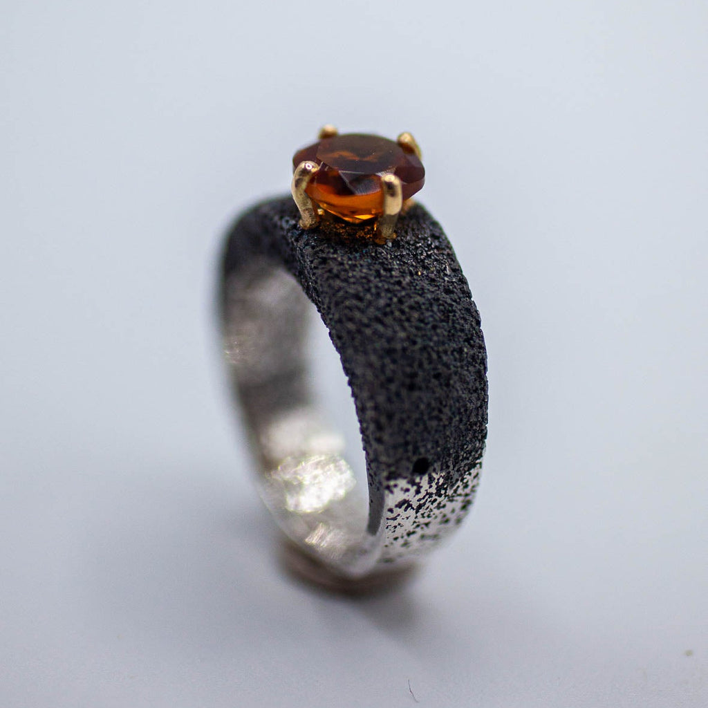 Anillo Citrino Pequeño