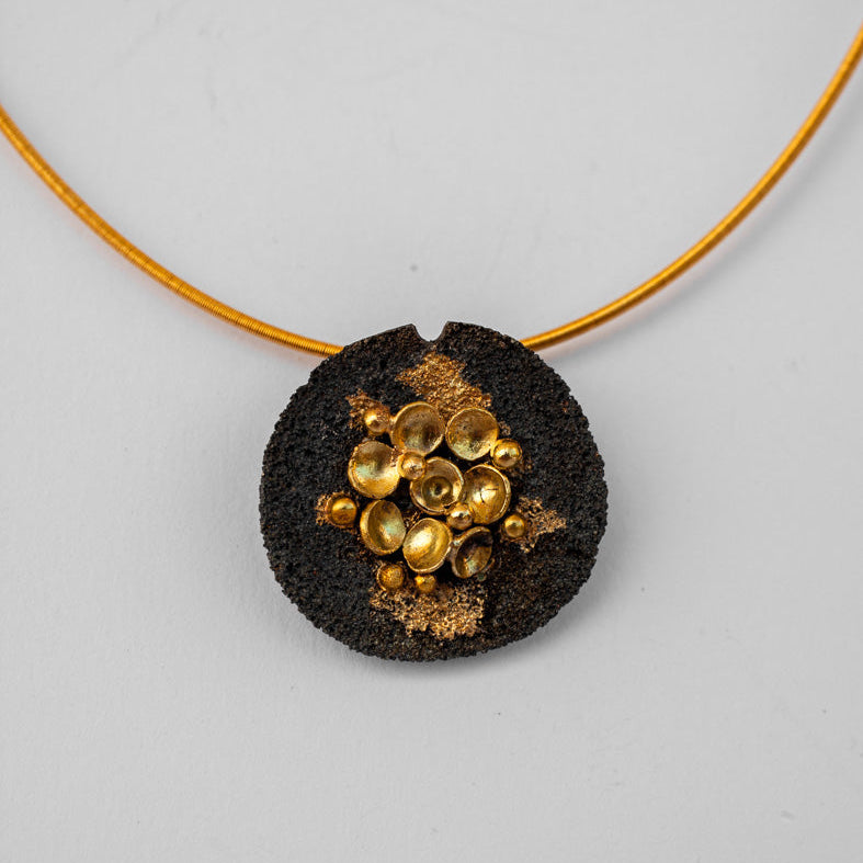 Necklace Gold Liquen