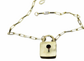 Golden Lock Necklace