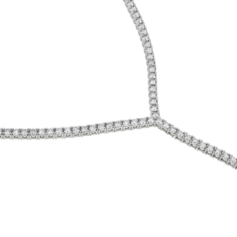 Y Tennis Necklace