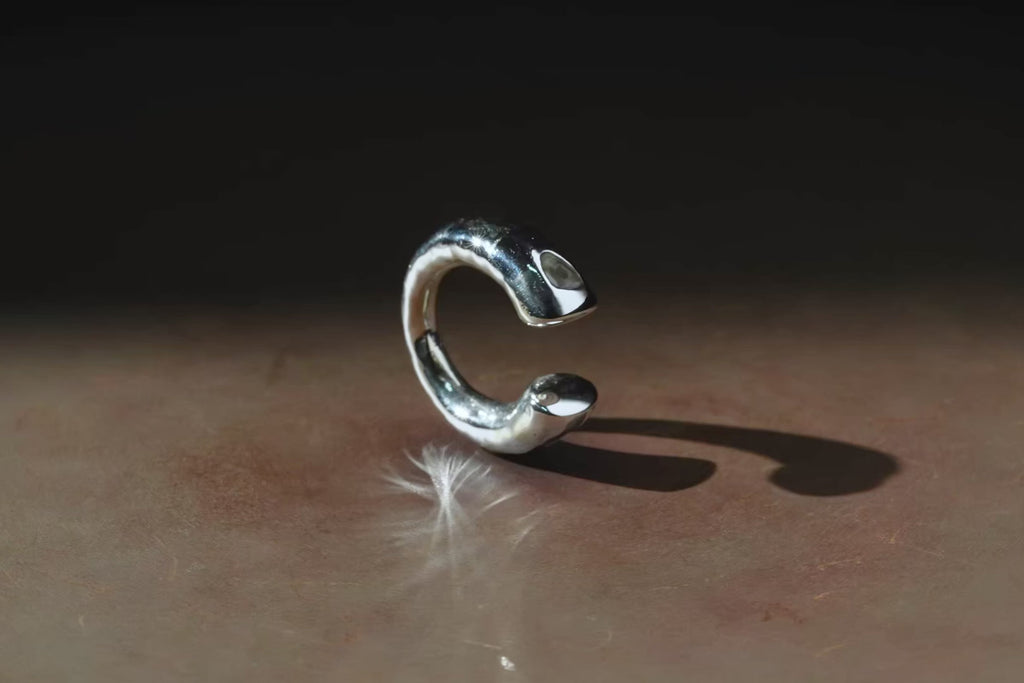 Little Druid 2 Diamond Slabs Ring
