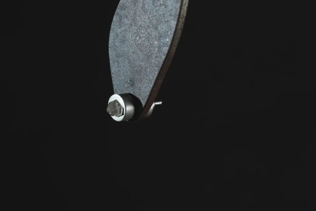 Stud Herkimer Spike Earring